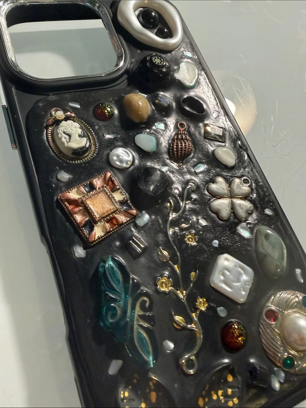 Esty handmade iPhone 16 pro max phone case